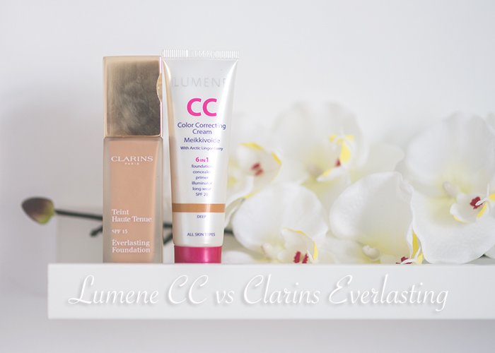 Clarins Everlasting VS Lumene CC Cream