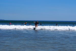 Surfing in Bali