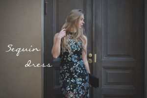 2. Sequin dress