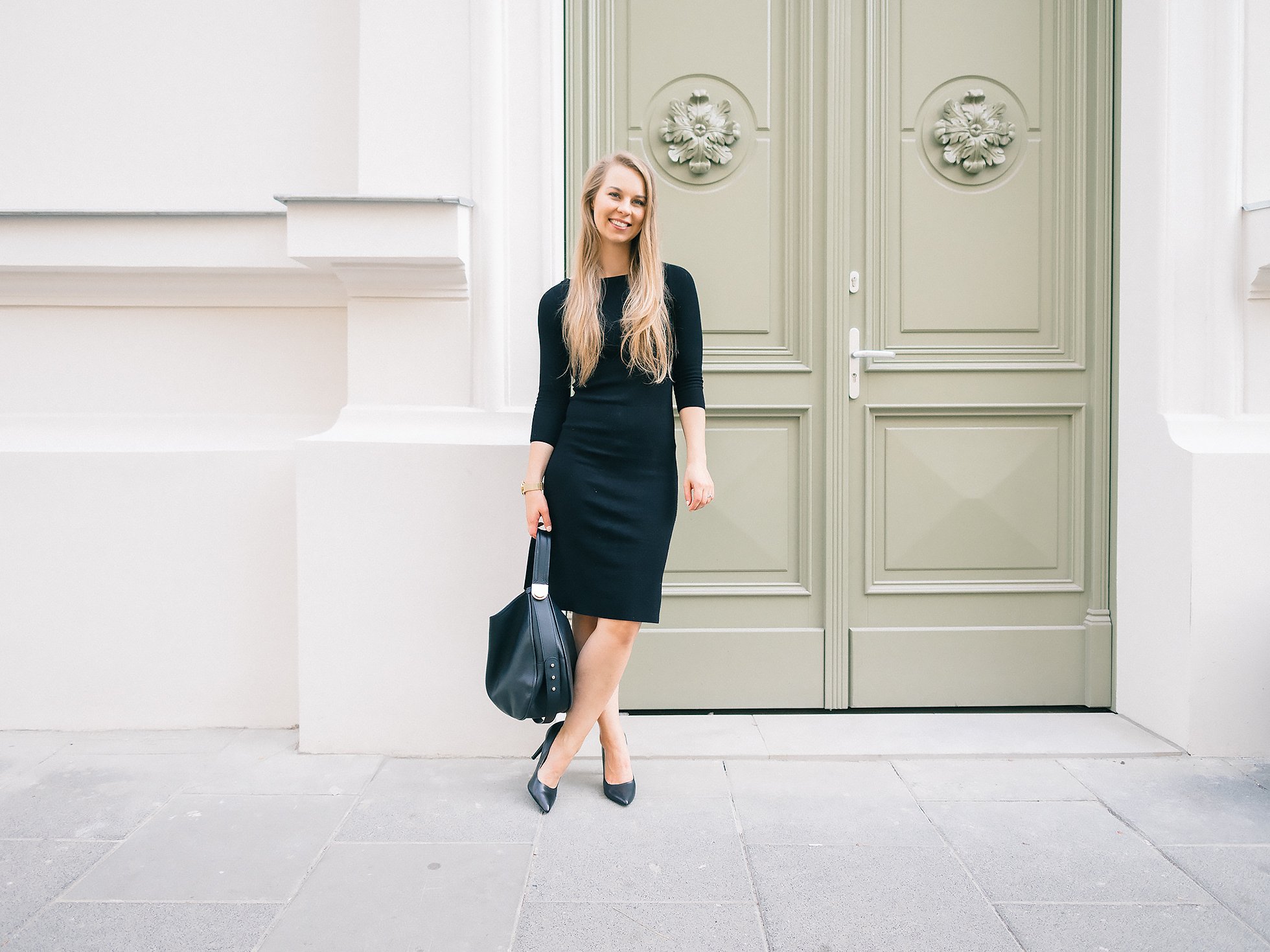 Black dress, Zara