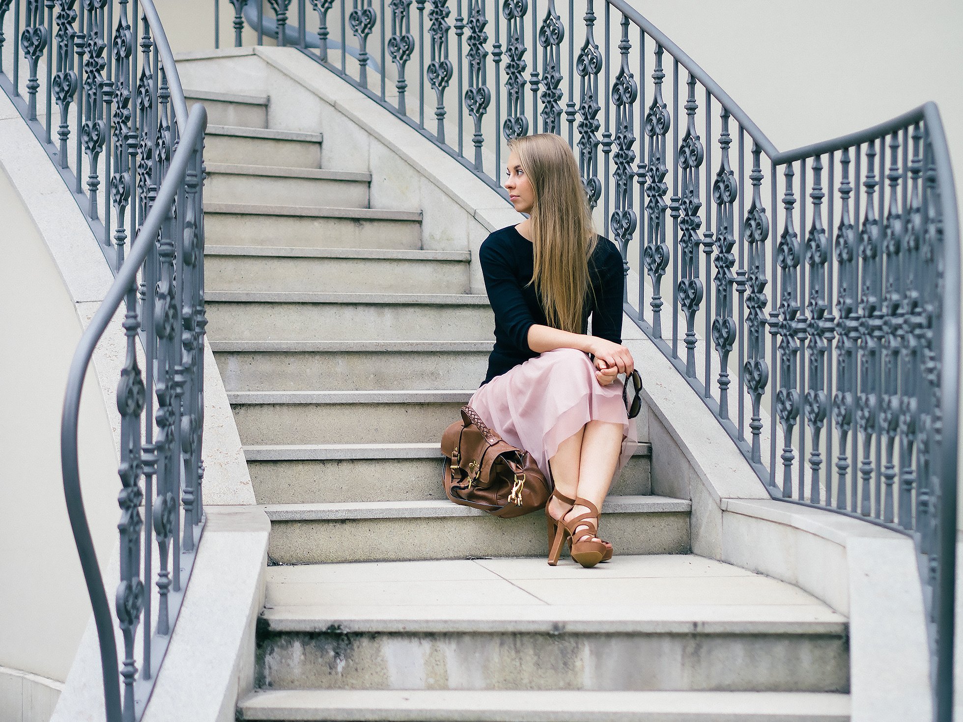 Pink skirt, Zara