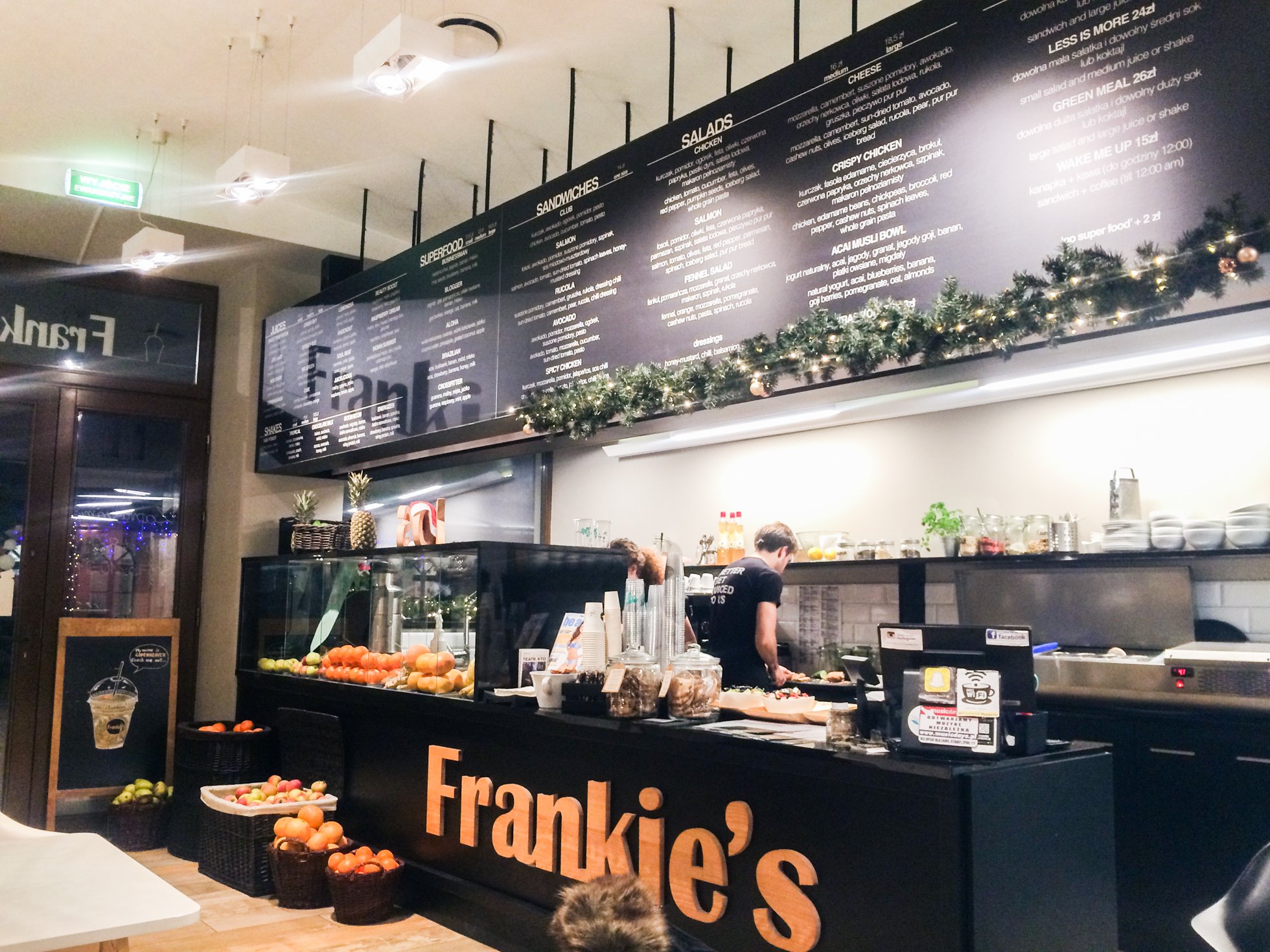Ravintolasuositus Krakovassa, Frankie's