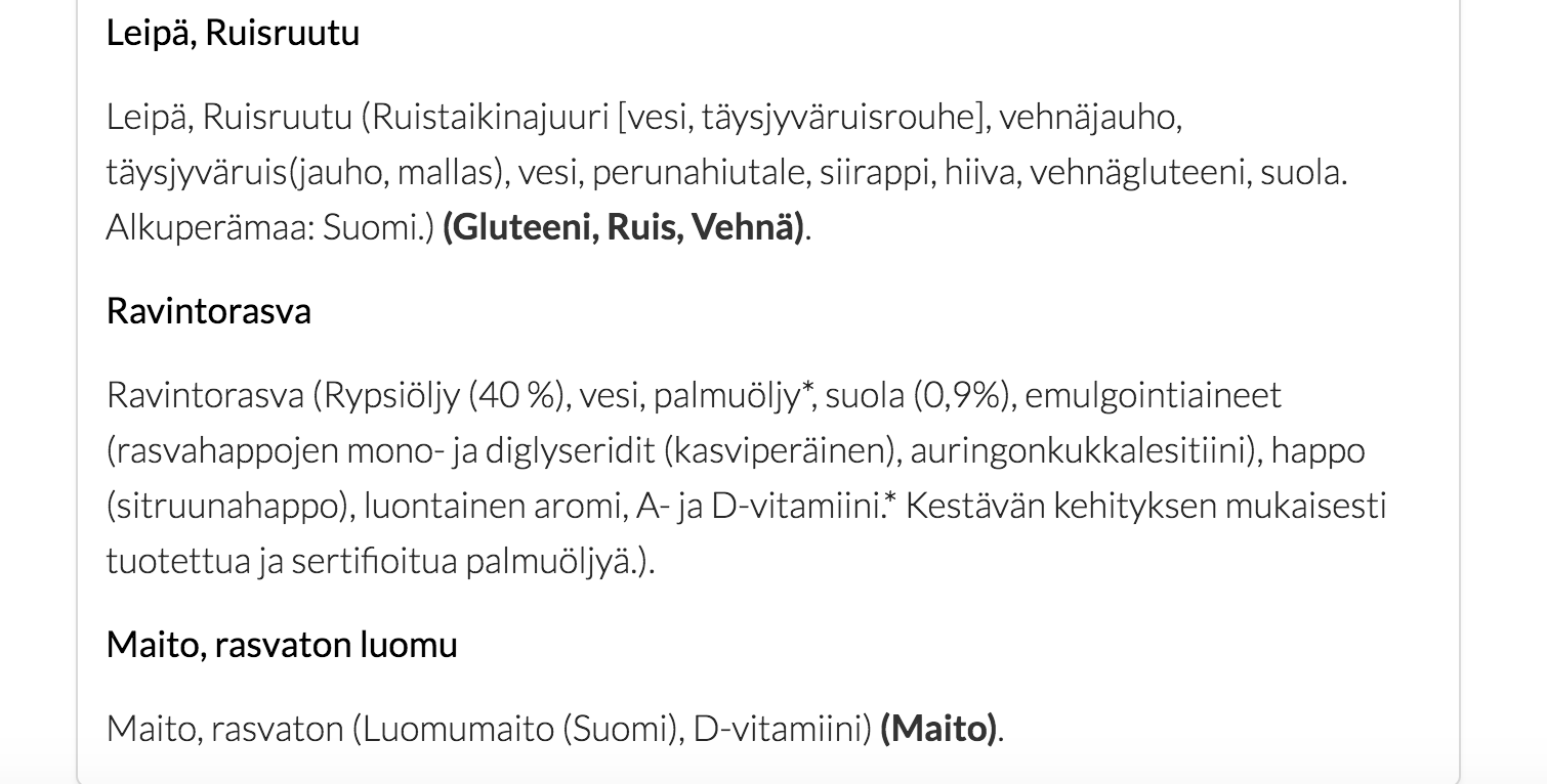 Ahdistaako päiväkodin ruoka?