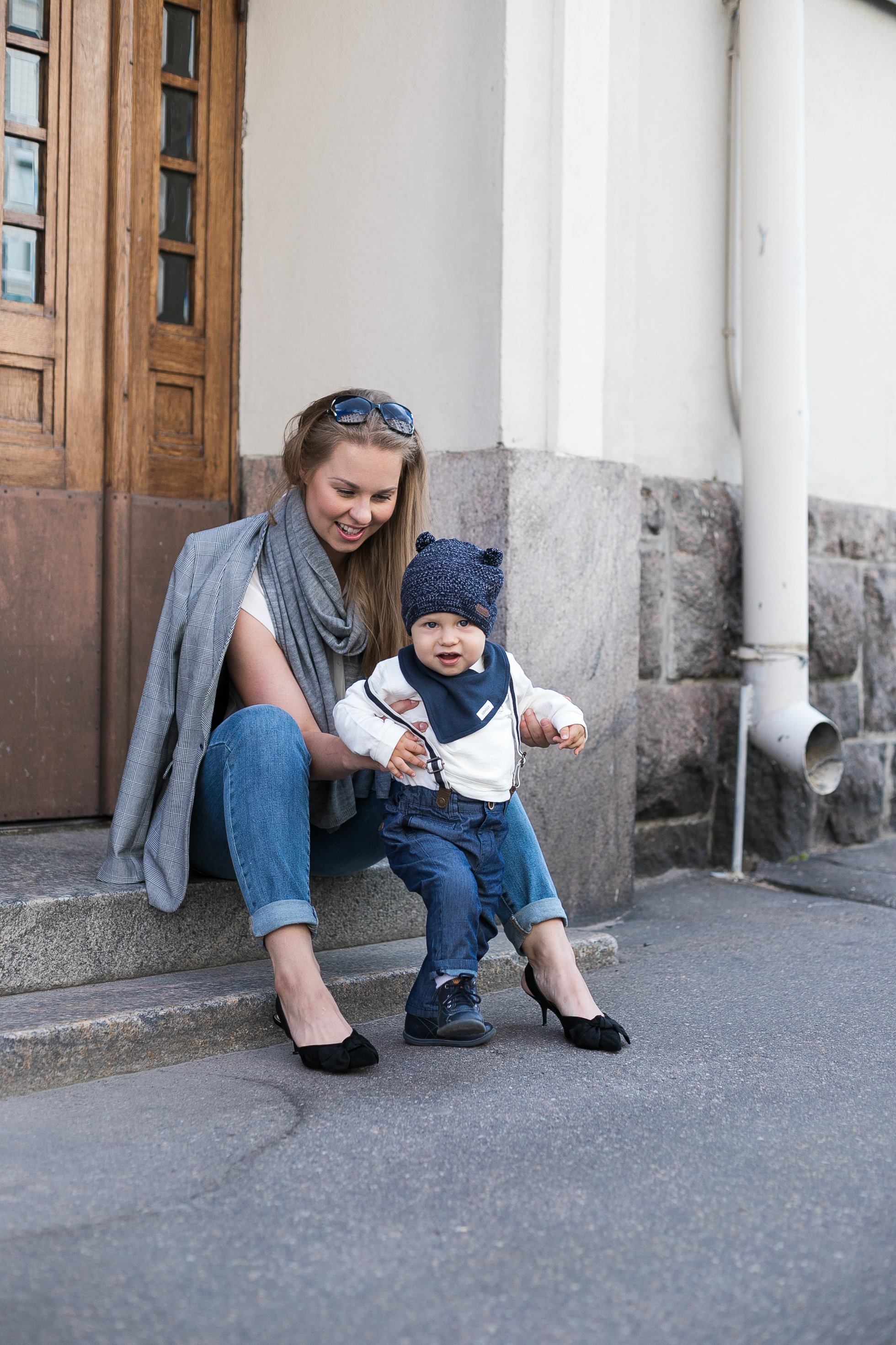 Mother and son outfits