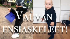 10kk vauvan ensiaskeleet